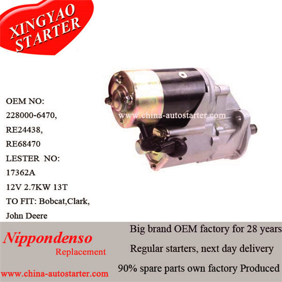 John Deere Engine 4219df 4239d 12V Electric Motor