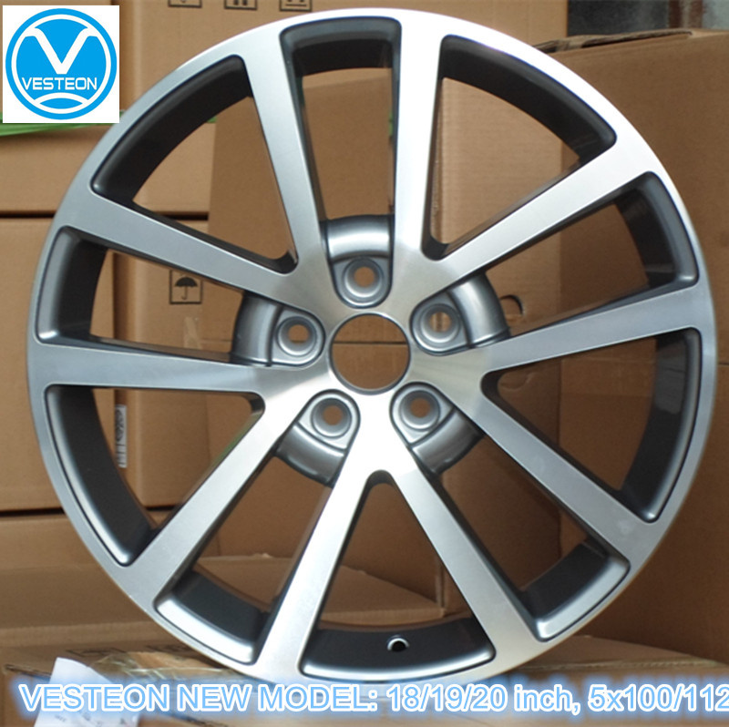 Car Alloy Wheels with ISO, DOT, CE, Via
