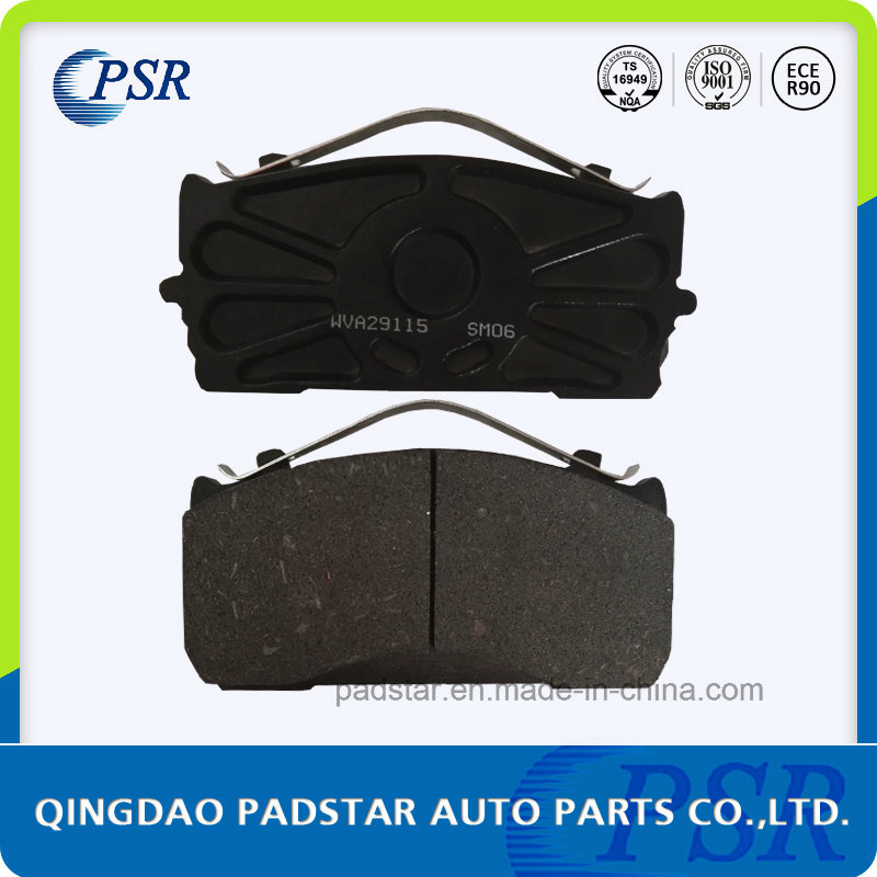 Truck and Heavy Duty Truck Wva29115 Brake Pads for Mercedes-Benz