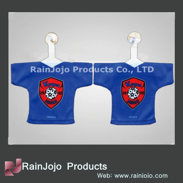 Printed Mini Soccer T Shirt for Car Window Decoration