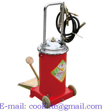 Mobile Fussfettpresse Mit 12 Kg Behalter