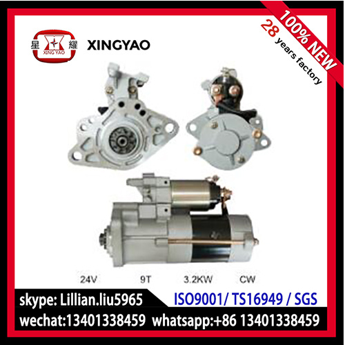 24V New Engine Starter Motor for Amcmitsubishi Truck M8t80071