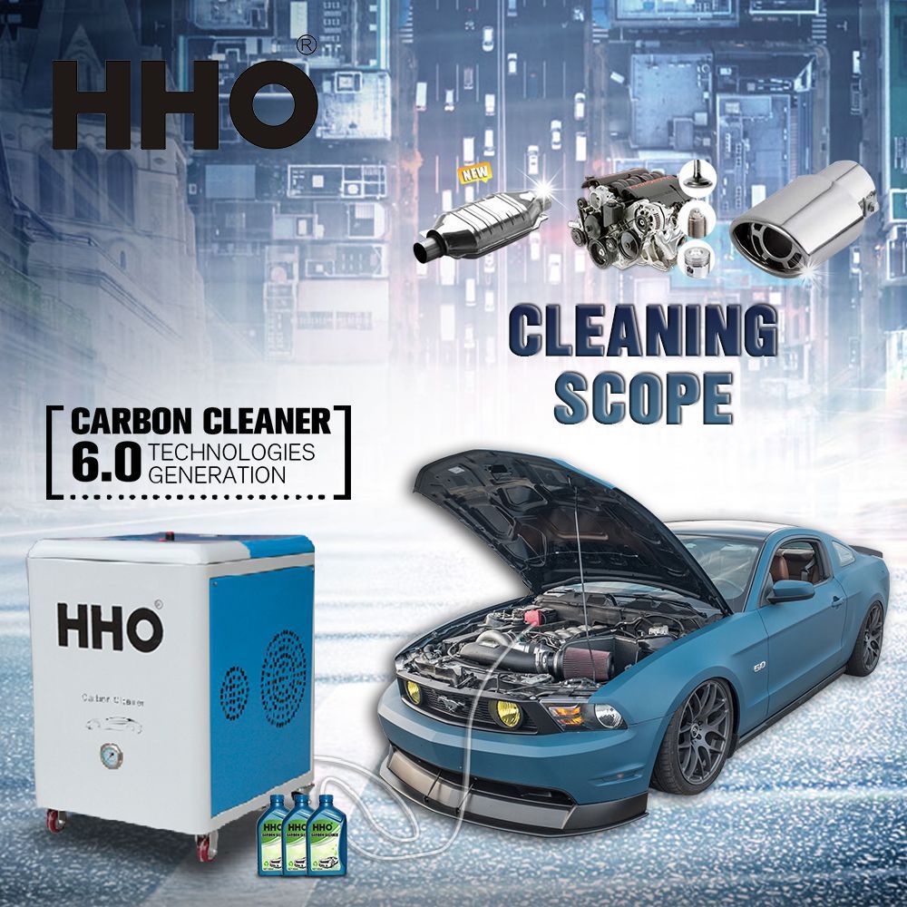 Auto Gas Generator Carbon Wash Machine