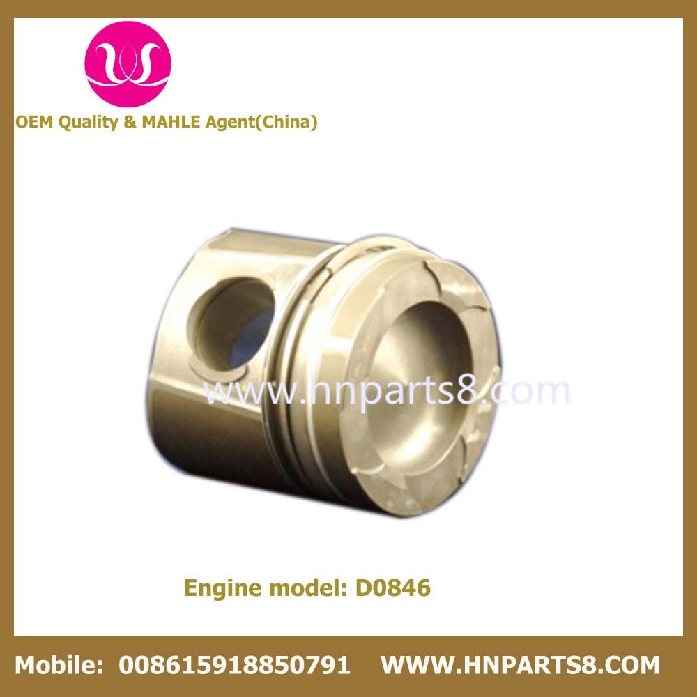 Man D0846 128mm Graphite Truck Engine Piston