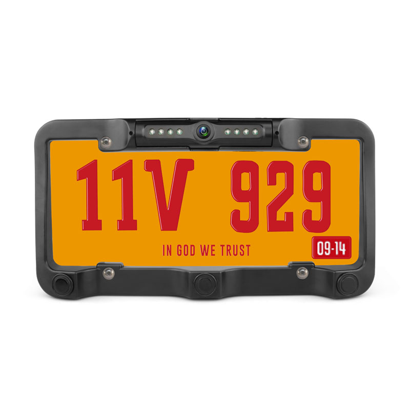 Us License Plate Parking Sensor with IR Light Camera