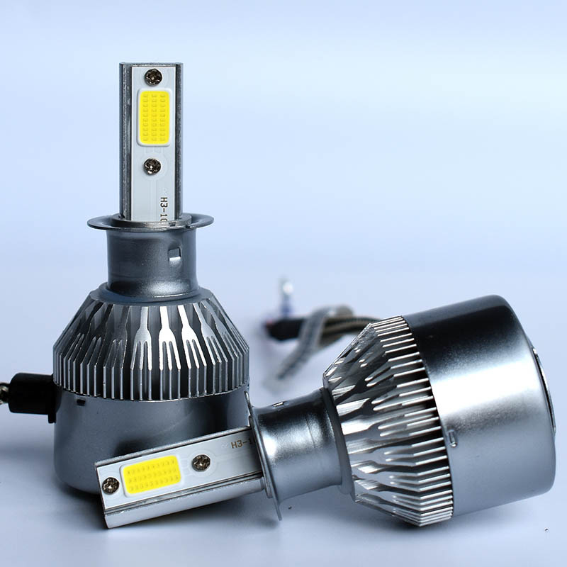 Car Kits C6 H3 COB LED Car Headlight