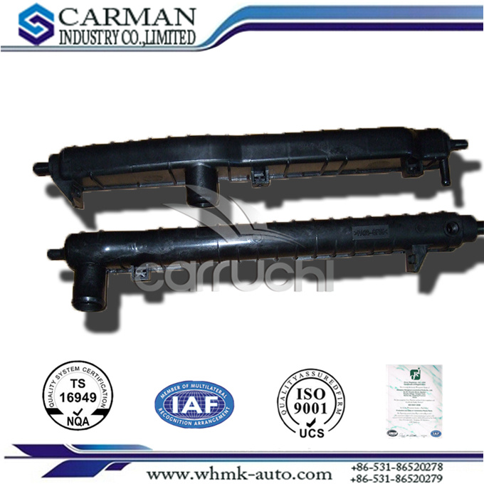 Plastic Car Radiator Tank for Deawoo Matiz up 321g Bottom 278g