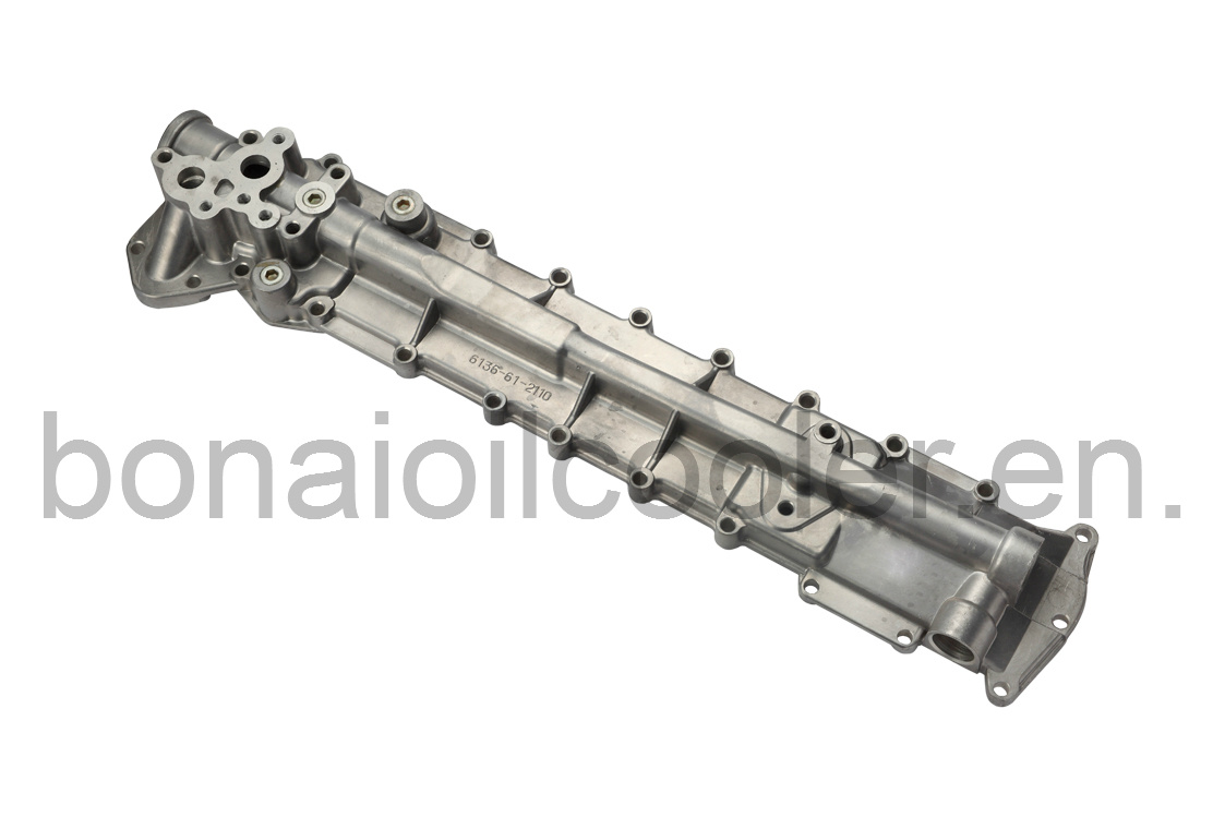Oil Cooler Cover 6D105 PC200-3, 6136-61-2113, 6136-62-2110