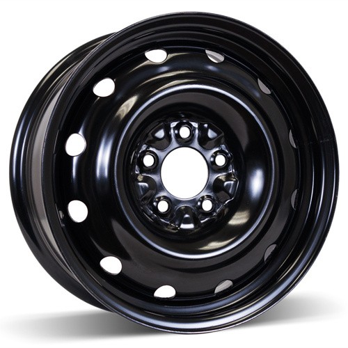 16X6.5 5-114.3 (5-4.5) Winter Steel Wheel Black