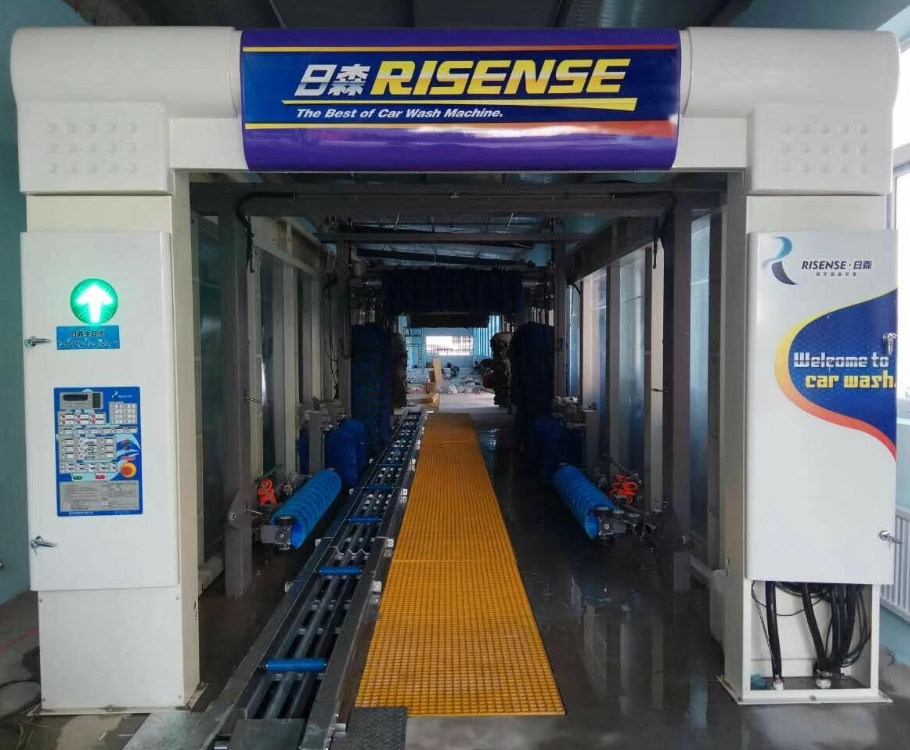 Risense Automatic Tunnel Car Wash Equipment Machine