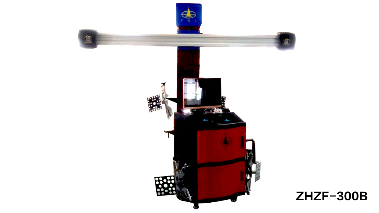 3D Four Wheel Positioning Device