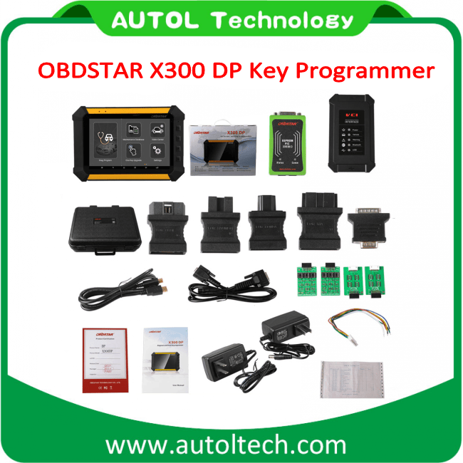 100% Original New Obdstar X300 Dp Pad Tablet Key Programmer Standard Configuration X300 Dp Pad Key Programmer Tool with Odometer Function