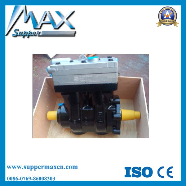 Sinotruk HOWO Truck Engine Parts Double Cylinder Air Compressor
