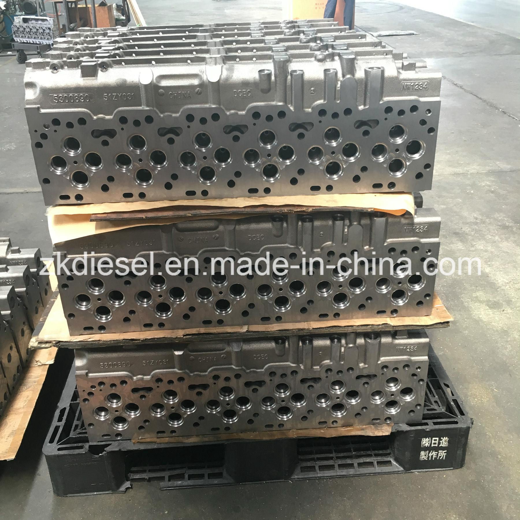 Dongfeng Isl/T375 with Euro3 Diesel Engine 4929518/5314801/5339587 Cylinder Head