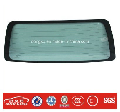 Auto Glass Tepered Rear Windshield for Toyo Ta Landcruiser Wagon 1998-