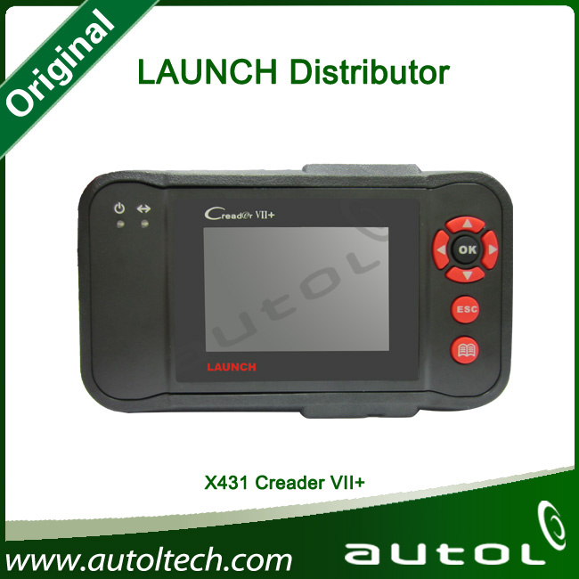 2014 Original Auto Code Reader 7+ Launch X431 Creader VII+ Equal to CRP123 Update Via Offical Website
