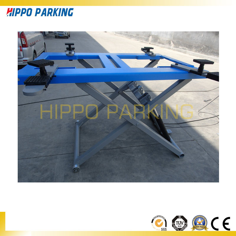 Customized Scissor Car Lift 2500kg with Hydraulic Driven