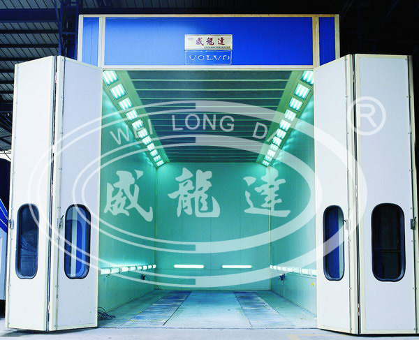 Bus and Truck Spray Paint Booth with LED Lamp Wld12000