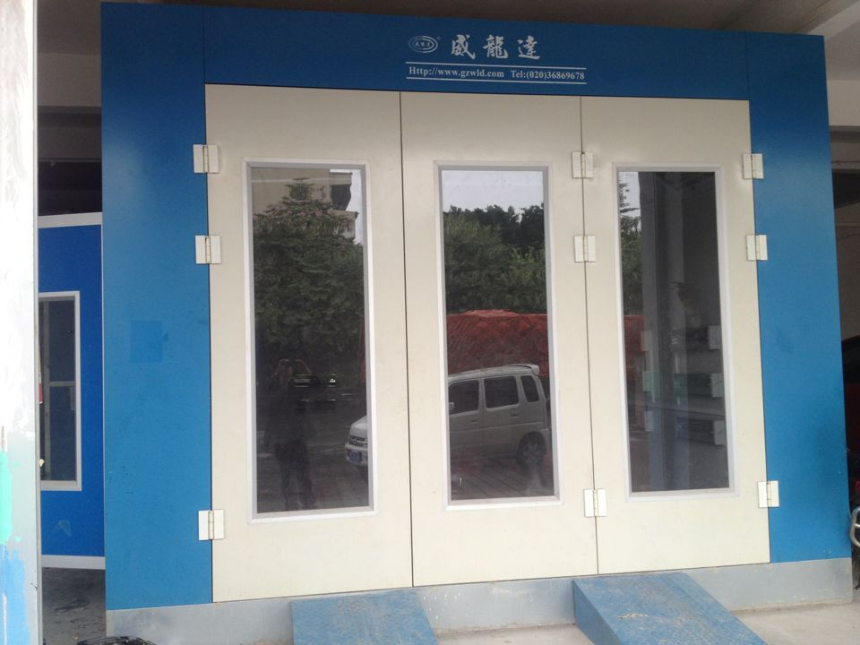 Electric Heating Spray Paint Booth with Full Down Draft Wld6000