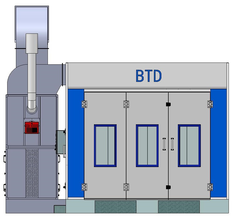 Btd Water Based Spray Booth Tanning Booth for Sale