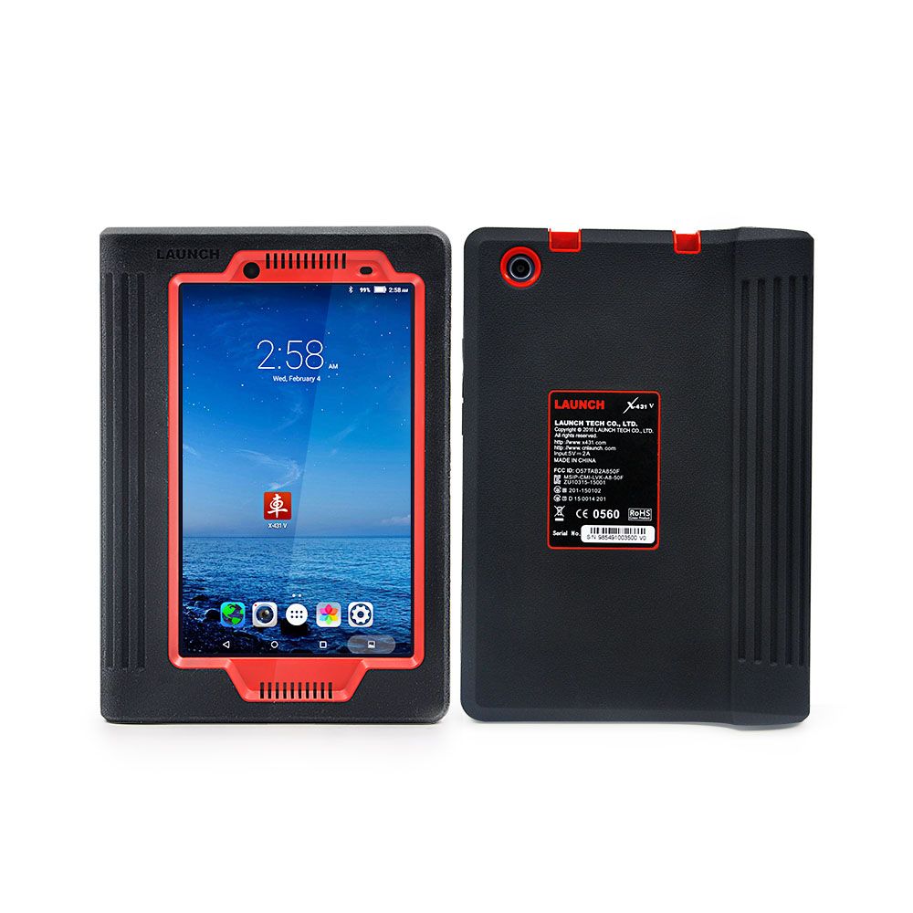 Launch Car Scanner X431 V 8 Inch Lenovo Tablet PC Diagnostic Tool Full System Online Update