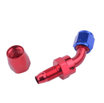 Racing Parts 60 Degree Aluminum Fitting Adapter