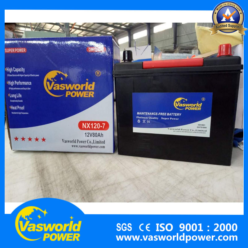 High Power Rechargeable Lead Acid Battery 12V 120ah Car Battery