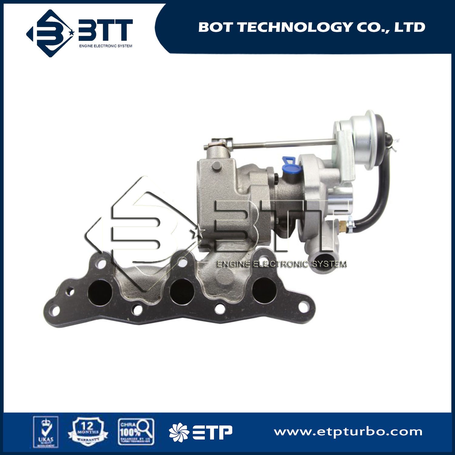Turbocharger 54319880002 Kp31 6600960199 Smart Cdi 0, 8 Cdi (MC01) Om660de08la 3 Zyl.