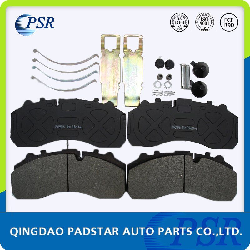 Wva29087 Truck & Bus Disc Brake Pad for Mercedes-Benz