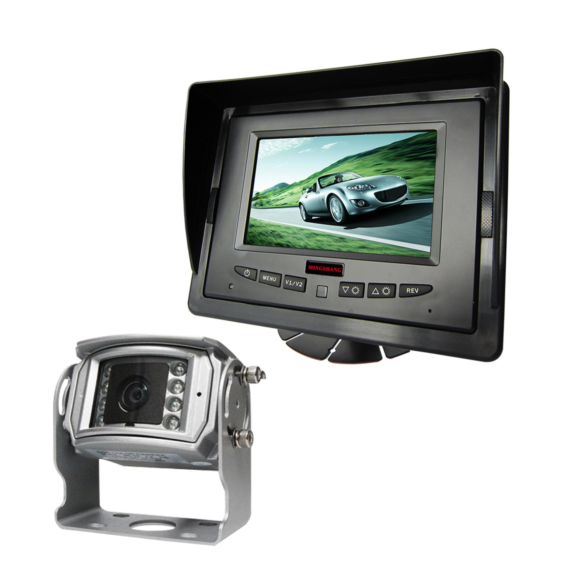 Night Vision Waterproof Auto Car Rear View Reverse Backup Parking CCD Vehicle Camera