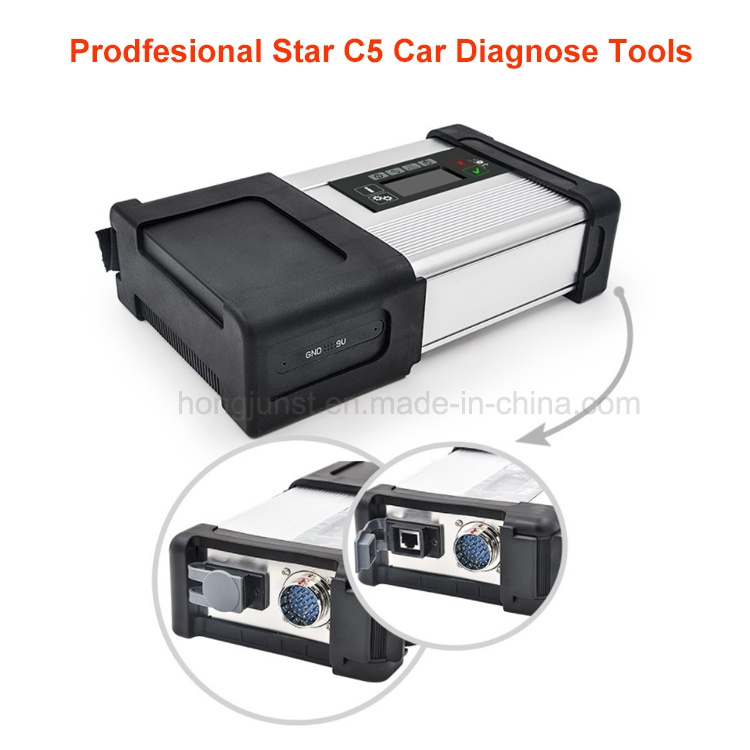 Hongjun Full Chip Star C5 Car Diagnose Tool Sets Applicate to Mercedes Benz Cars