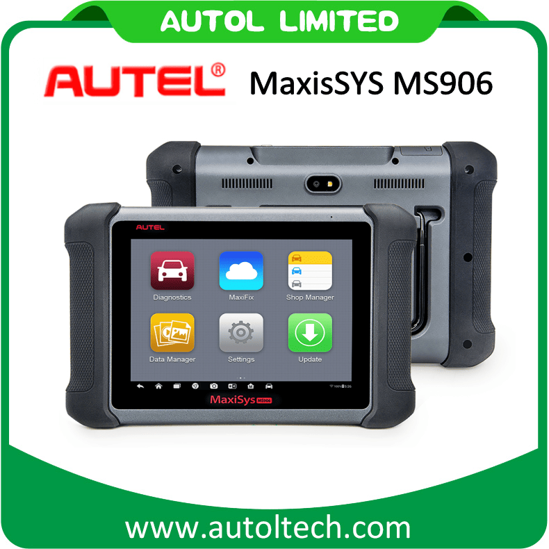 Original WiFi Autel Maxisys Ms906 Diagnostic System, Next Generation of Maxidas Ds708 One Year Free Update Online with Warranty