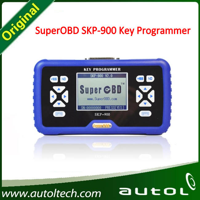 100% Guarantee Original Superobd Skp-900 Key Programmer V4.5 Hand-Held OBD2 Car Key Programming Tools, Skp900 Key Program Machine