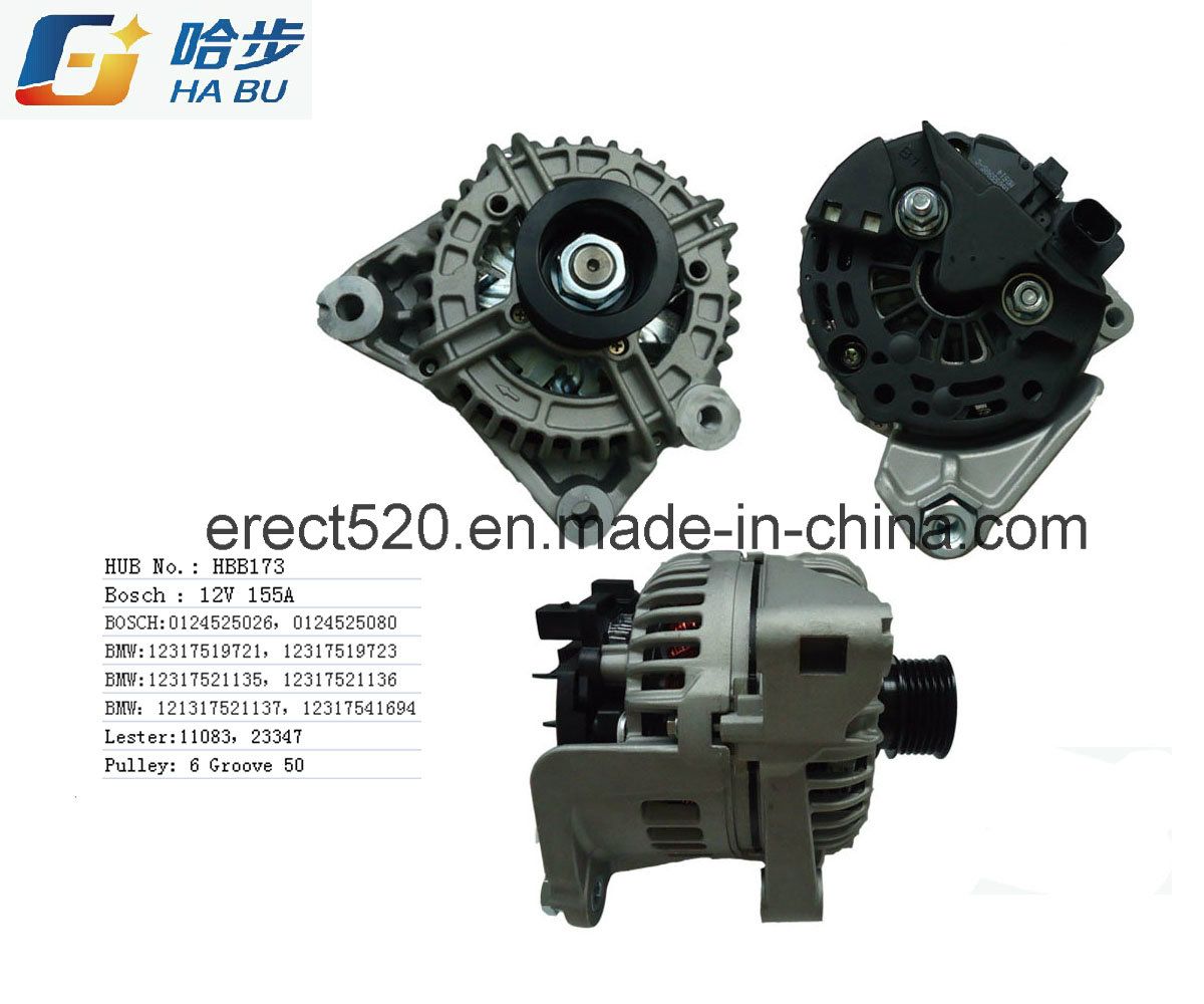 100% New Made in China 12V Alternator 150A, 0124525080, Ca1825IR