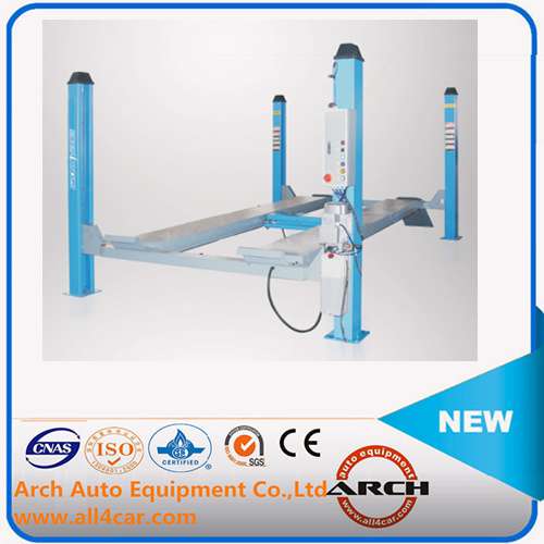 Ce Four Post Lift Second Lift Platform Auto Car Lift