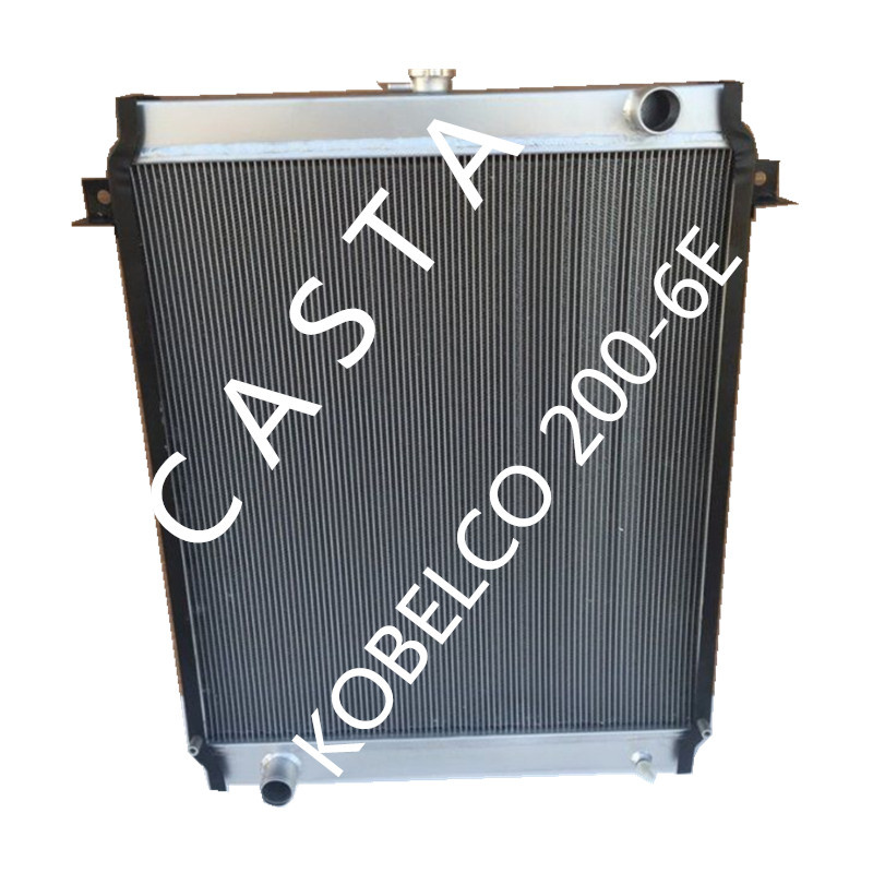 Kobelco Excavator Sk 200-6e Yn05p00035s001 Aluminum Radiator Assy