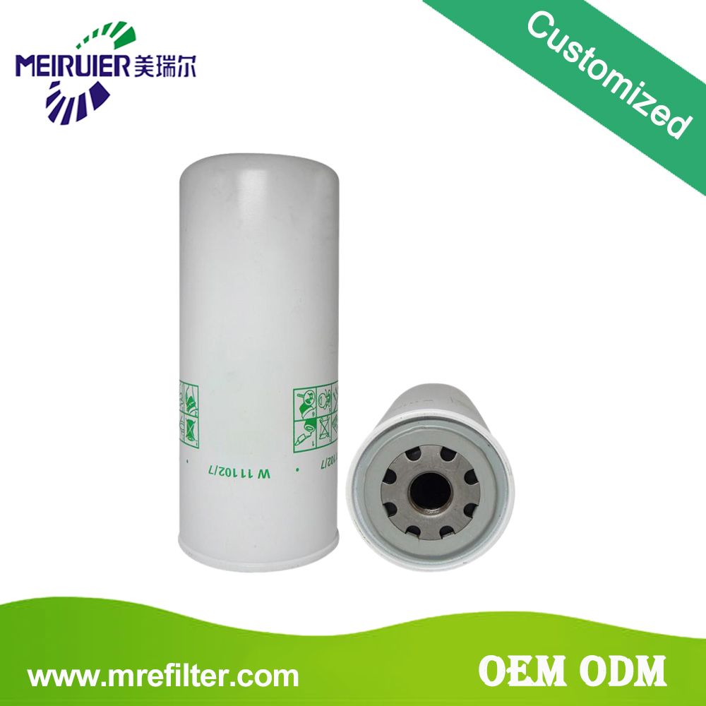 OEM ODM China Manufacturer Auto Oil Filter for Car Engine W11102-7