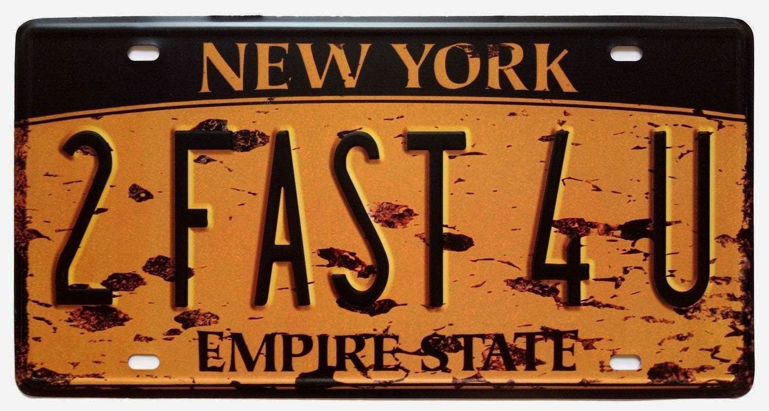 Hot Sell High Quality Aluminium Printed Car License Plate for Decoration