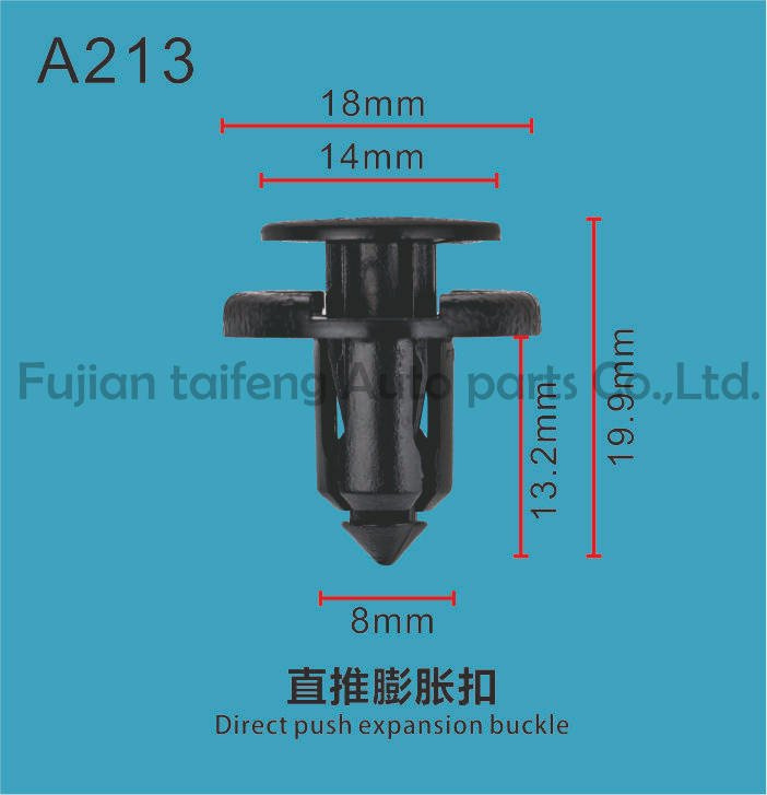 Plastic Rivet for Car Interior Trimmer Automotive Auto Plastic Clips and Fasteners 08478