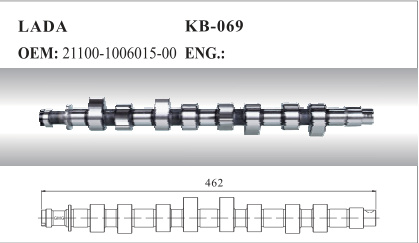 Auto Camshaft for Lada (21100-1006015-00)