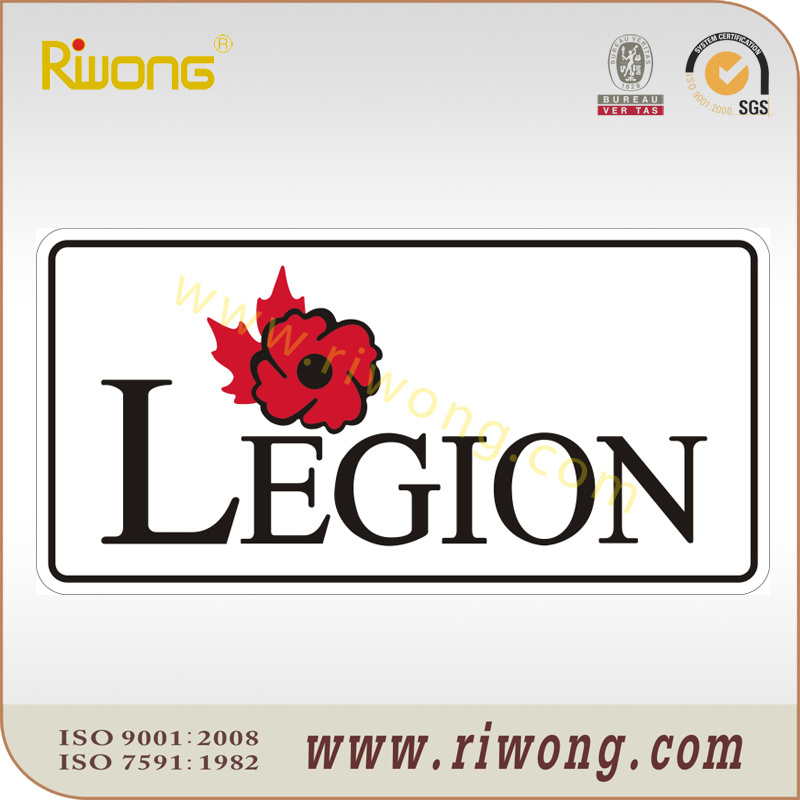Customized Individual Advertising Plate