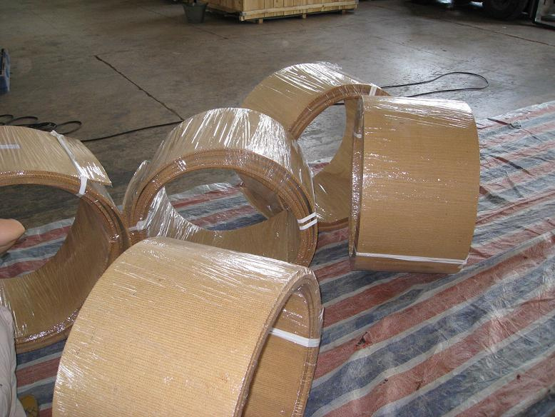 Anchor Windlass Brake Lining in Roll