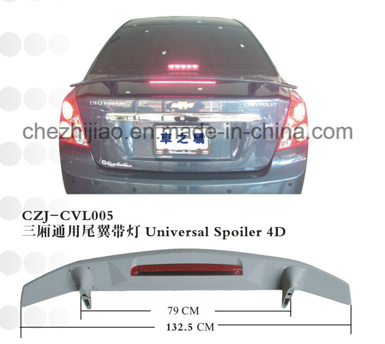 Car Spoiler for Universal Spoiler 4D with LED