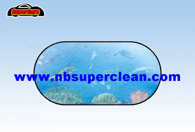 Promotional Polyester Car Sunshade for Rear Window