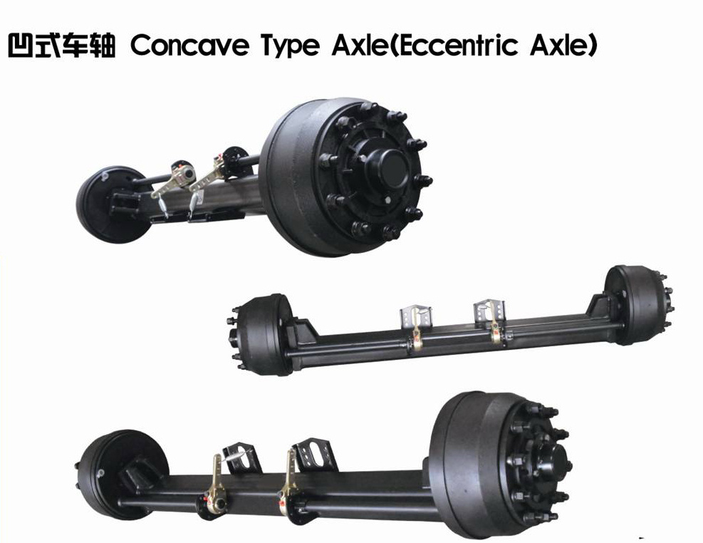 Trailer Part Concave Type Axle