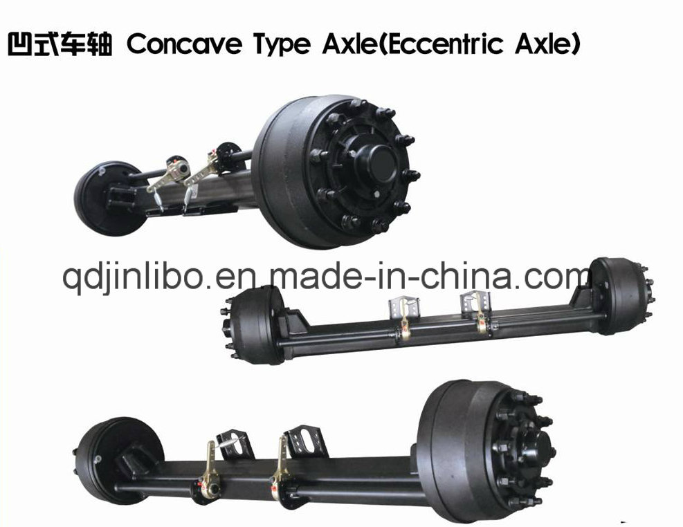 Concave Type Axle Trailer Parts Use Axle