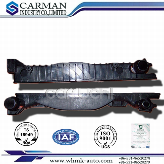 Plastic Car Radiator Tank for Audi 8e0121251m Up375g Bottom 390g