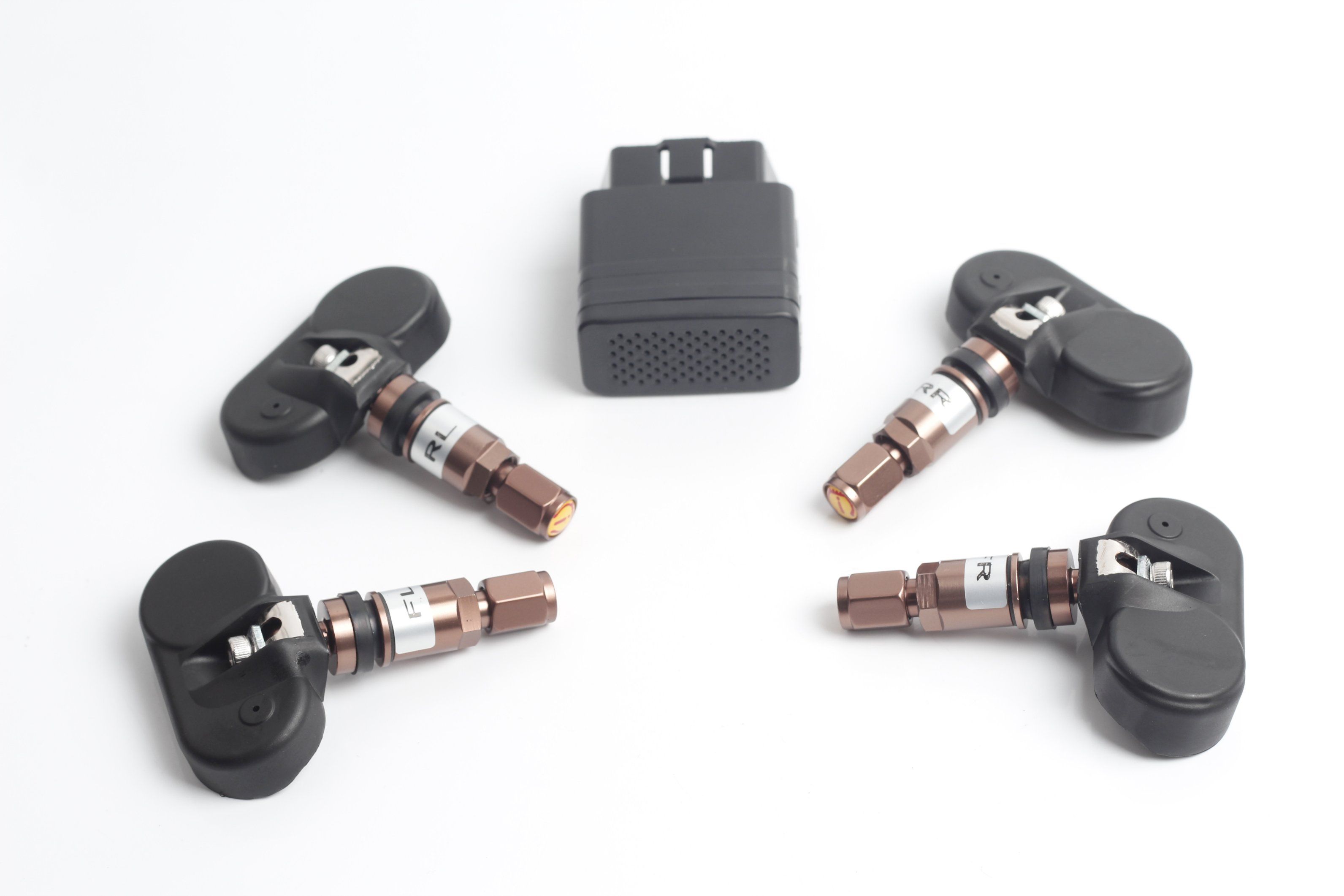Bluetooth 4.0 TPMS Tire Pressure Monitoring System Alarm Warning Sensors TPMS
