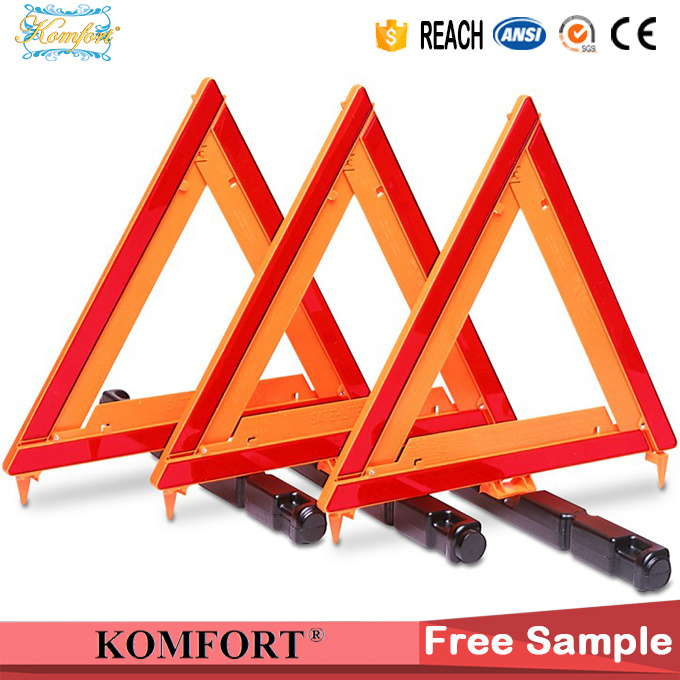 Reflective Customized Logo DOT Safety Car Traffic Sign Emergency Warning Triangle