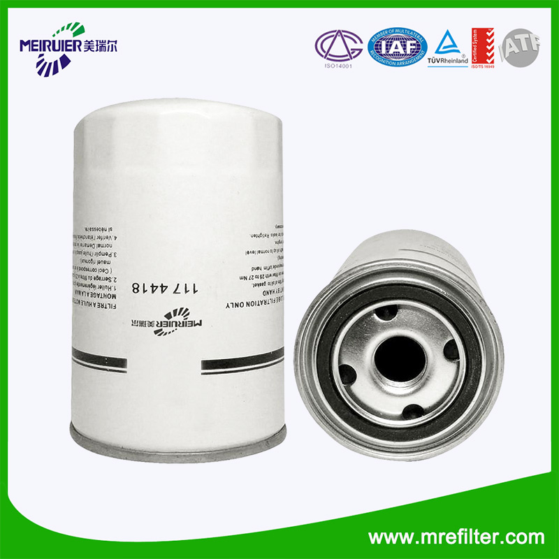 H17W04 Iveco Parts Lubrication System Filter Oil 01174418